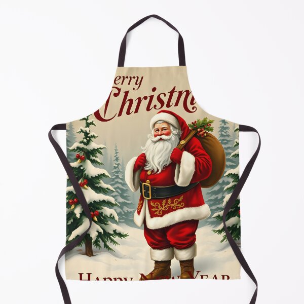 Item preview, Santa’s Greetings: Merry Christmas & Happy New Year designed and sold by REALDesign-Shop.