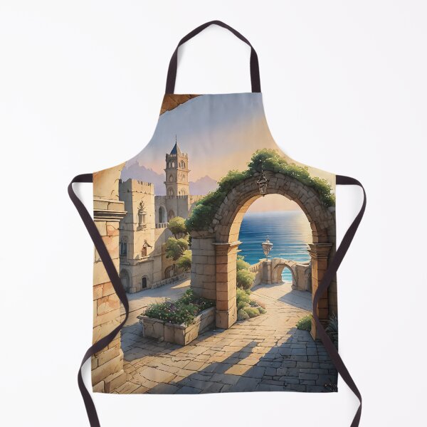 Item preview, Rhodes Reverie: Sunset Archway Charm designed and sold by LSVart.