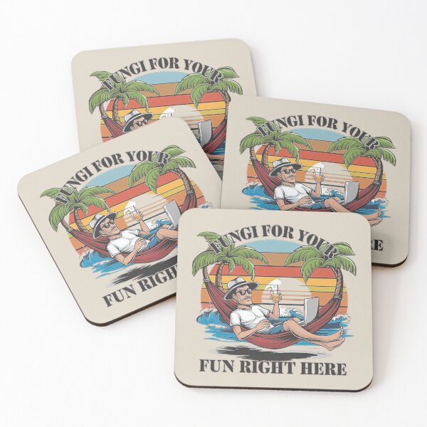 Item preview, Fungi Paradise Design with Relaxed Vacation Vibes designed and sold by love3617.