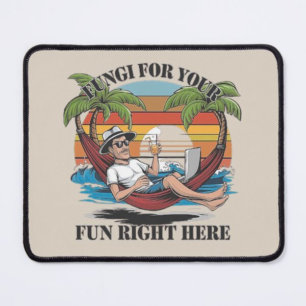 Item preview, Fungi Paradise Design with Relaxed Vacation Vibes designed and sold by love3617.