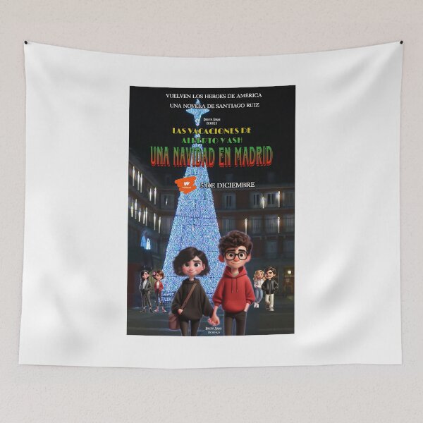 Item preview, Alberto and Ash's holidays, a Christmas in Madrid. Cover designed and sold by DirStrangeShop.