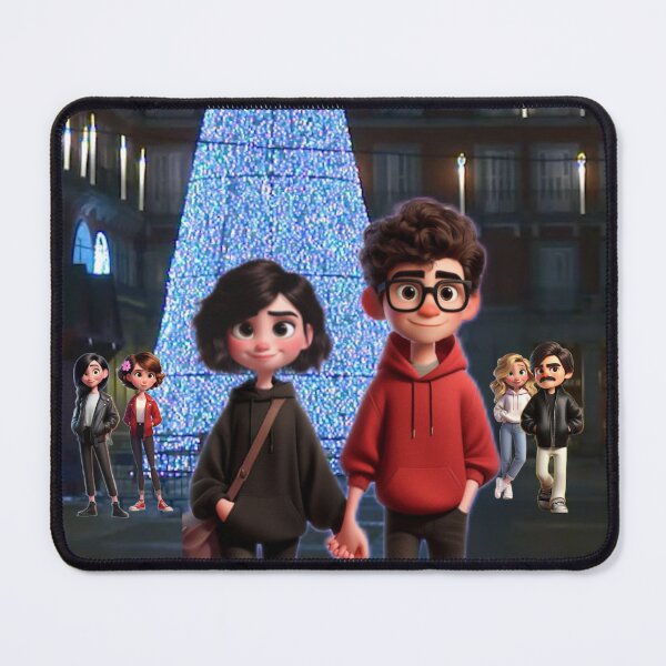 Item preview, Alberto and Ash's holidays, a Christmas in Madrid. Cover designed and sold by DirStrangeShop.