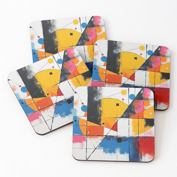 Item preview, Kandinsky Abstract Composition designed and sold by maniacfitness.