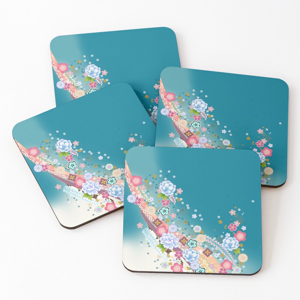 Aperçu de l'œuvre Dessous de verre (lot de 4) créée et vendue par Sanagiatelier.