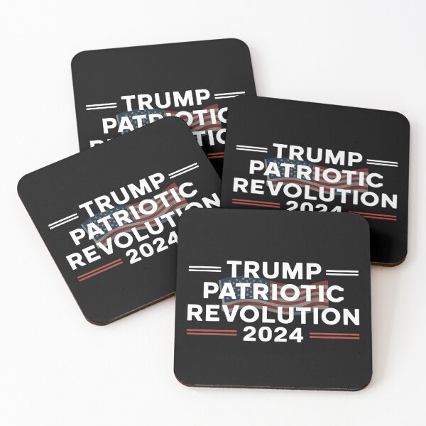 Item preview,  Trump Patriotic Revolution 2024 - A gift for patriots and Trump supporters who believe in America's revival. designed and sold by ZyziowskyArt.