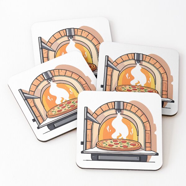 Item preview, MINIMAL LOGO FOR THE WEBSITE OF A WOOD OVEN PIZZA 3 designed and sold by infinitearte.