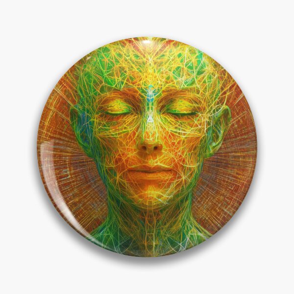 Item preview, Visionary Sacred Portrait designed and sold by iamshivanshsr.