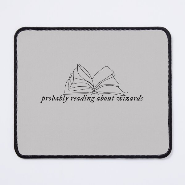 Item preview, Probably reading about wizards, romantasy book lover designed and sold by MyVioletSkies.