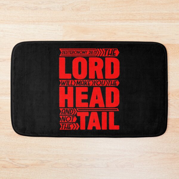 Item preview, Deuteronomy 28:13 The LORD Will Make You The Head And Not The Tail designed and sold by plushism.