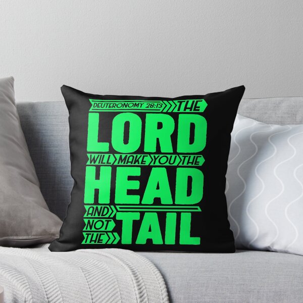 Item preview, Deuteronomy 28:13 The LORD Will Make You The Head And Not The Tail designed and sold by plushism.