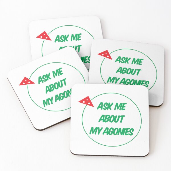 Item preview, Ask Me About My Agonies designed and sold by ChickenFund.