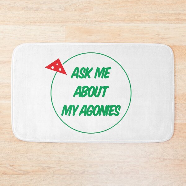 Item preview, Ask Me About My Agonies designed and sold by ChickenFund.
