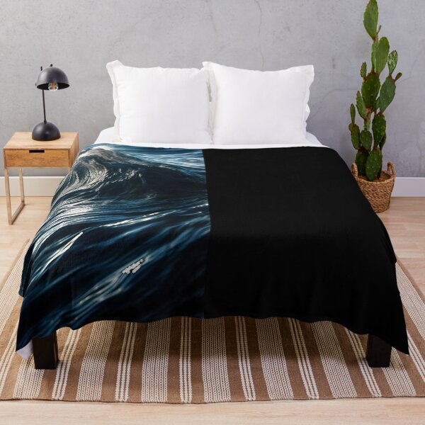 Item preview, Dynamic Ocean Waves in Deep Blue - Nature Photography designed and sold by regnumsaturni.