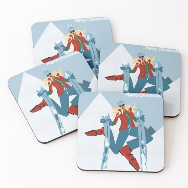 Item preview, Alps skiing postcard designed and sold by UVAART.