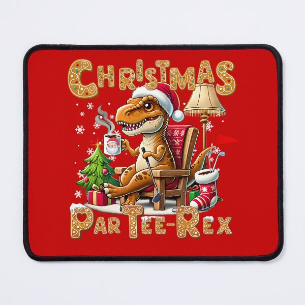 Item preview, Christmas Par-Tee Rex Dinosaur T-Rex designed and sold by The Art of Kkatarynka.