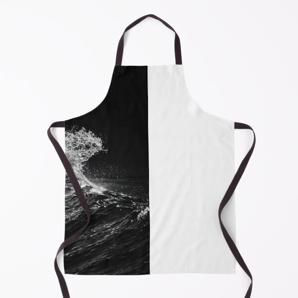 Item preview, Monochrome Ocean Wave Splash - Nature Photography designed and sold by regnumsaturni.