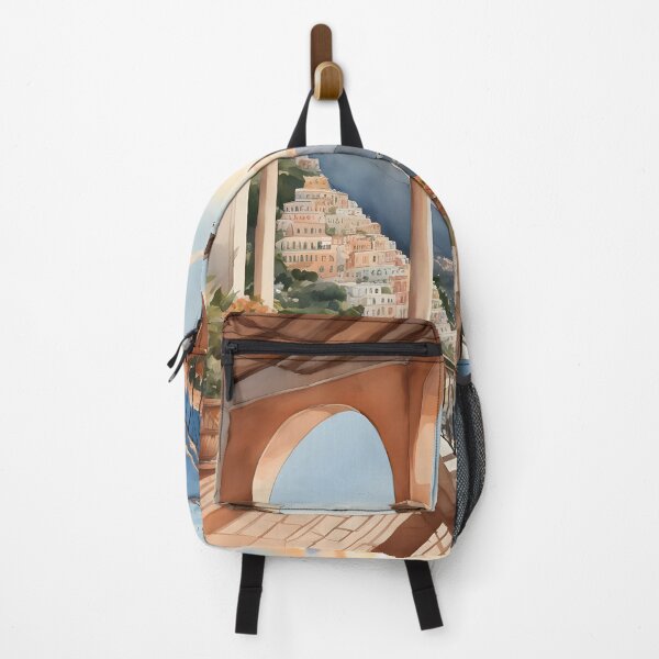 Item preview, Positano Archway: Ocean Sunset View designed and sold by LSVart.