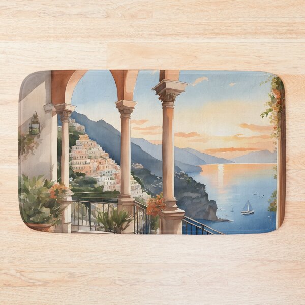 Item preview, Positano Archway: Ocean Sunset View designed and sold by LSVart.