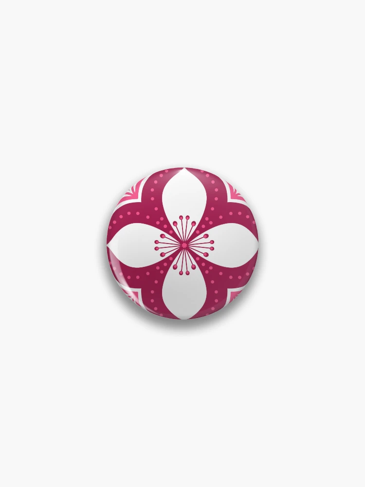 Thumbnail 1 of 3, Pin, Pink Tile designed and sold by Rabanico.