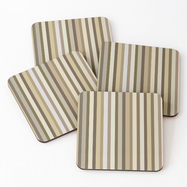 Item preview, Cozy Earth Tones Earthy Vertical Lines Warm Colors Stripes 2 of 4 designed and sold by Beachy.