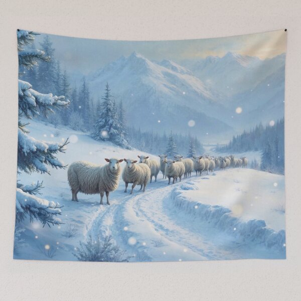 Item preview, Flock of Sheep designed and sold by M-Y-A-R-T-.
