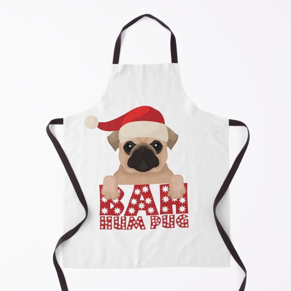 Item preview, "Bah Hum Pug" Christmas Design with Santa Pug designed and sold by DesignsbyDKMc.