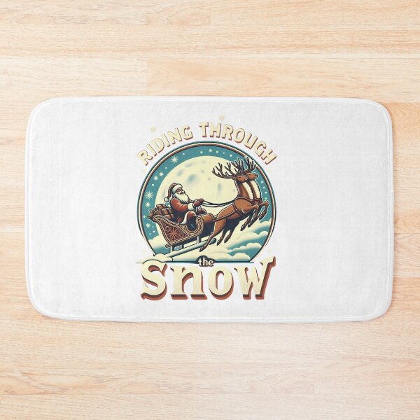 Item preview, Santa Riding Through the Snow designed and sold by Aagnyes.