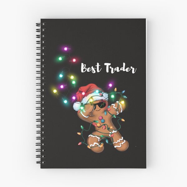 Item preview, Gift for dad from daughter for Christmas, Gift for him Unique,  Funny Finance Gift, Present for stock market,crypto, forex and day traders, Gingerbread man, Christmas lights designed and sold by TradingTeesKids.