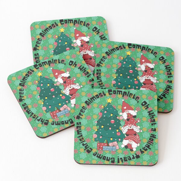 Item preview, Gnome Christmas Tree Almost Complete, Oh What a Holiday Treat! | Gnome Art for Holiday Decor & Apparel designed and sold by Gnome to Express.