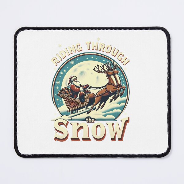 Item preview, Santa Riding Through the Snow designed and sold by Aagnyes.