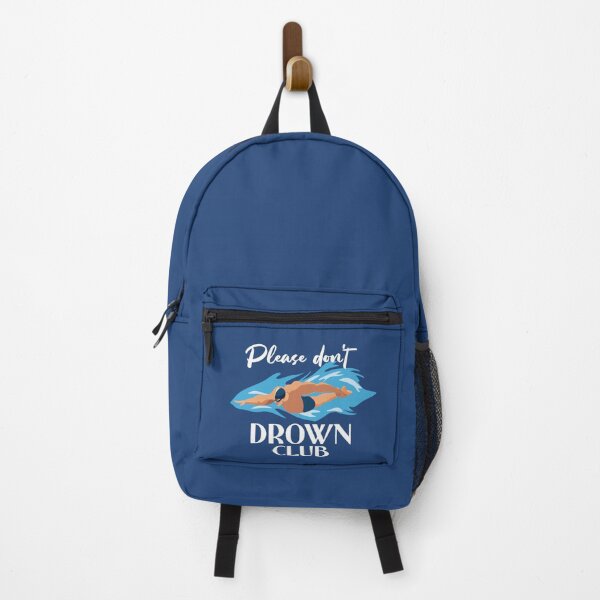 Item preview, Please dont drown club funny swimmer swimming freestyle designed and sold by Colorfulman.