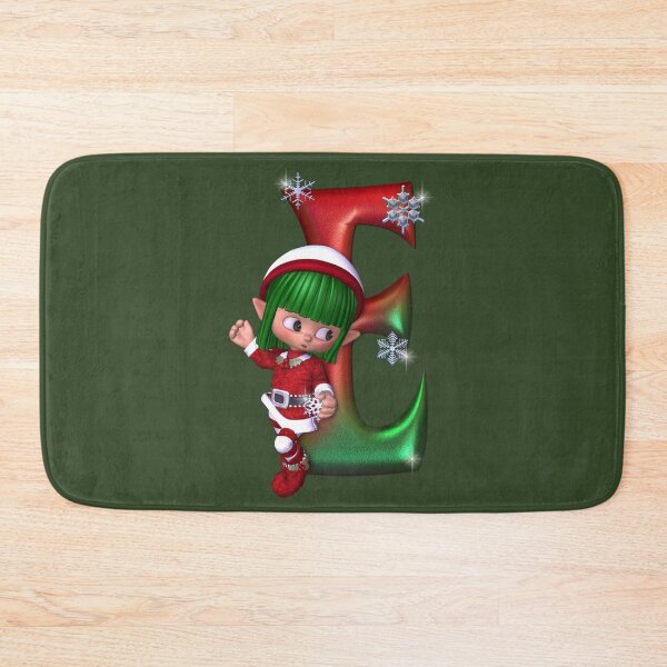 Item preview, Christmas Elf with E designed and sold by Marialen.