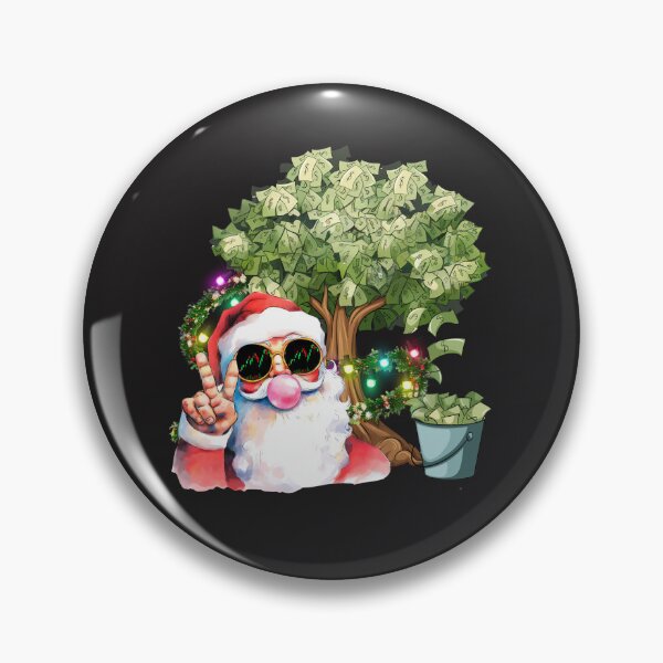 Item preview, Gifts for dad Christmas from daughter,  Gift for him Unique,  Funny Finance Gift, Present for stock market,crypto, forex and day traders, Funny Santa, Money Tree designed and sold by TradingTeesKids.