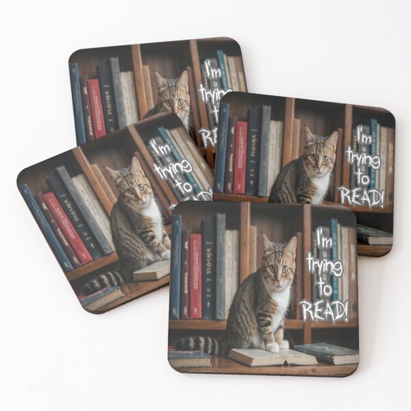 Item preview, I'm Trying To Read! designed and sold by Surreallytee.
