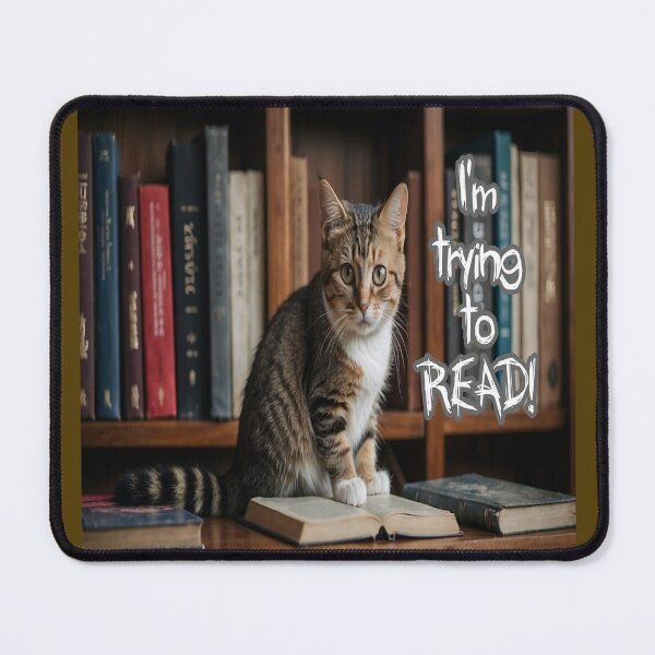 Item preview, I'm Trying To Read! designed and sold by Surreallytee.