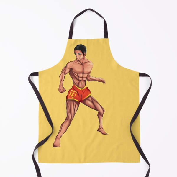 Item preview, The Asain Fighter cartoon style designed and sold by Wish Design.