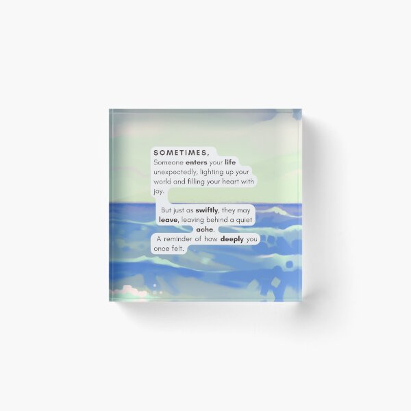 Item preview, Broken Heart Caption : A Reminder of How Deeply We Feel designed and sold by siaalica.