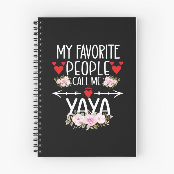Item preview, My Favorite People Call Me Yaya - Floral Design designed and sold by Tujzui.