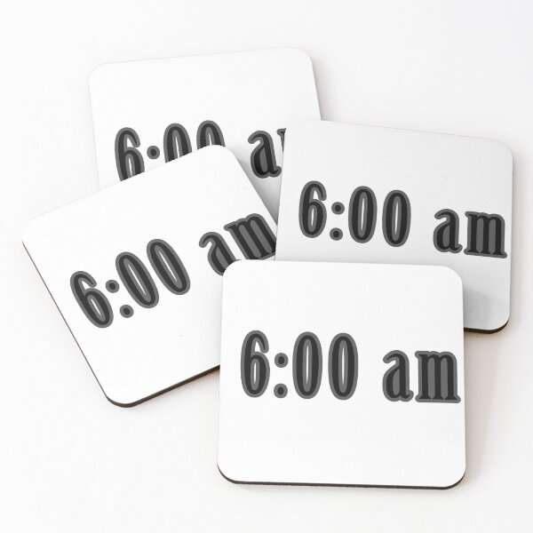 Item preview, Six In the Morning designed and sold by KayLadyBug.