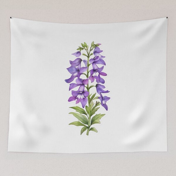 Item preview, Purple Lobelia designed and sold by HOMETOWN86.