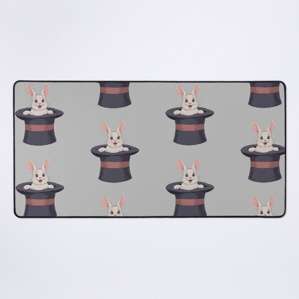 Item preview, Peekaboo Magician's Bunny Comic Style designed and sold by ShroomForge.