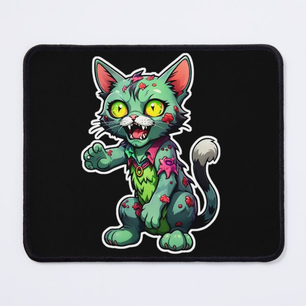 Item preview, Green Zombie Cat designed and sold by Bunmigraphics .