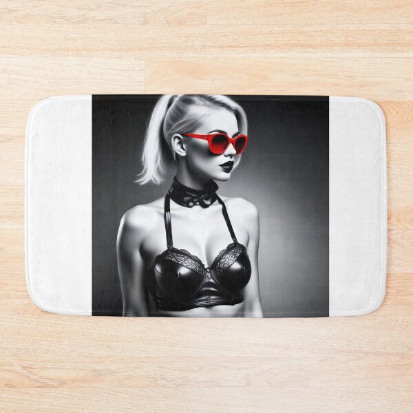 Item preview, Copie de Copie de Copie de Copie de Copie de Copie de Copie de Copie de Woman, blonde, black, white red designed and sold by Dan9010.