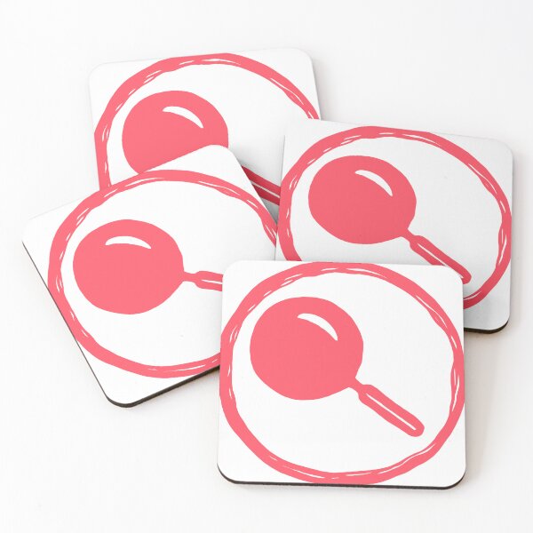 Item preview, Red Magnifying Glass (Recovery Observatory) designed and sold by MentaLee.
