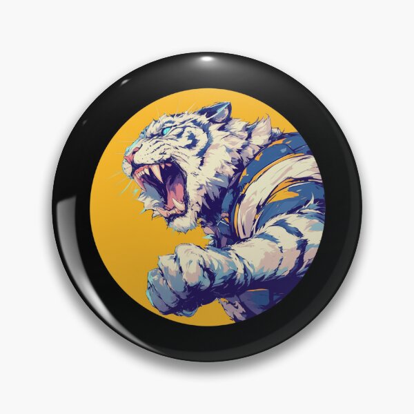 Item preview, Cyber Tiger // Aesthetic Tiger // Cool Animal // Cyber Animal // Future Animal Art // Animal Warrior // Cyber Week  designed and sold by SMARTKIT  DESIGNAGENCY.