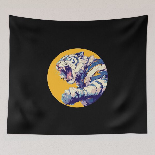Item preview, Cyber Tiger // Aesthetic Tiger // Cool Animal // Cyber Animal // Future Animal Art // Animal Warrior // Cyber Week  designed and sold by SMARTKIT  DESIGNAGENCY.