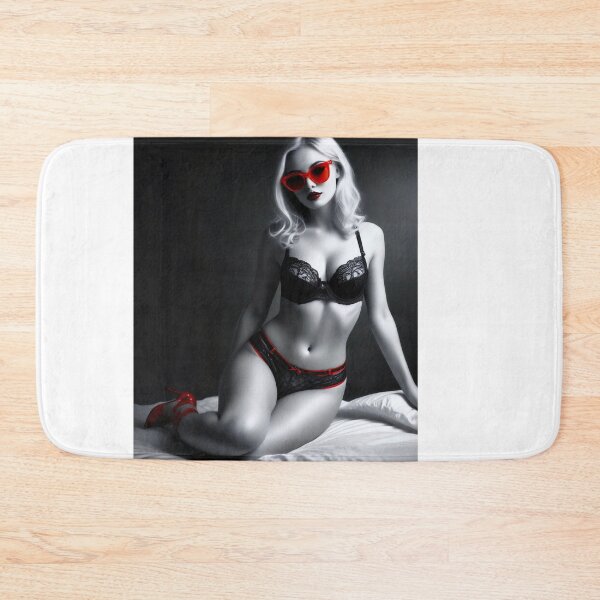 Item preview, Copie de Copie de Copie de Copie de Copie de Copie de Copie de Copie de Copie de Woman, blonde, black, white red designed and sold by Dan9010.