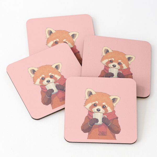 Item preview, Cozy Companion Red Panda's Winter Delight designed and sold by ShroomForge.