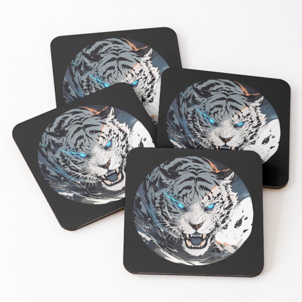 Item preview, Cyber Tiger // Aesthetic Tiger // Cool Animal // Cyber Animal // Future Animal Art // Animal Warrior // Cyber Week  designed and sold by SMARTKIT  DESIGNAGENCY.