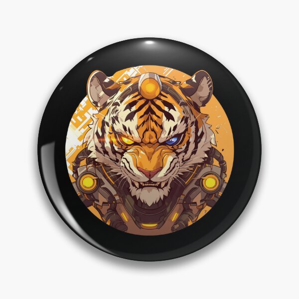 Artikelvorschau, Cyber-Tiger // Ästhetischer Tiger // Cooles Tier // Cyber-Tier // Tierkunst der Zukunft // Tierkrieger // Cyber-Woche entworfen und verkauft von SMARTKIT DESIGNAGENCY.